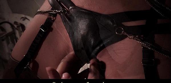  Full day exploitation of a bondage slave part 1 part 2